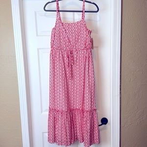 Cremieux Romantic Garden Debi Eyelet Red/Ivory Dress